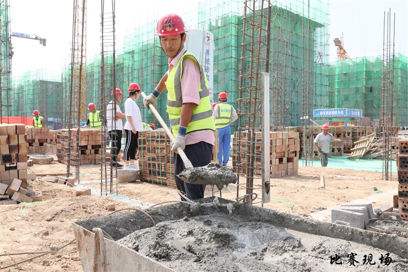 聯興建筑公司“亮絕活 提技能”砌筑技能大賽圓滿成功